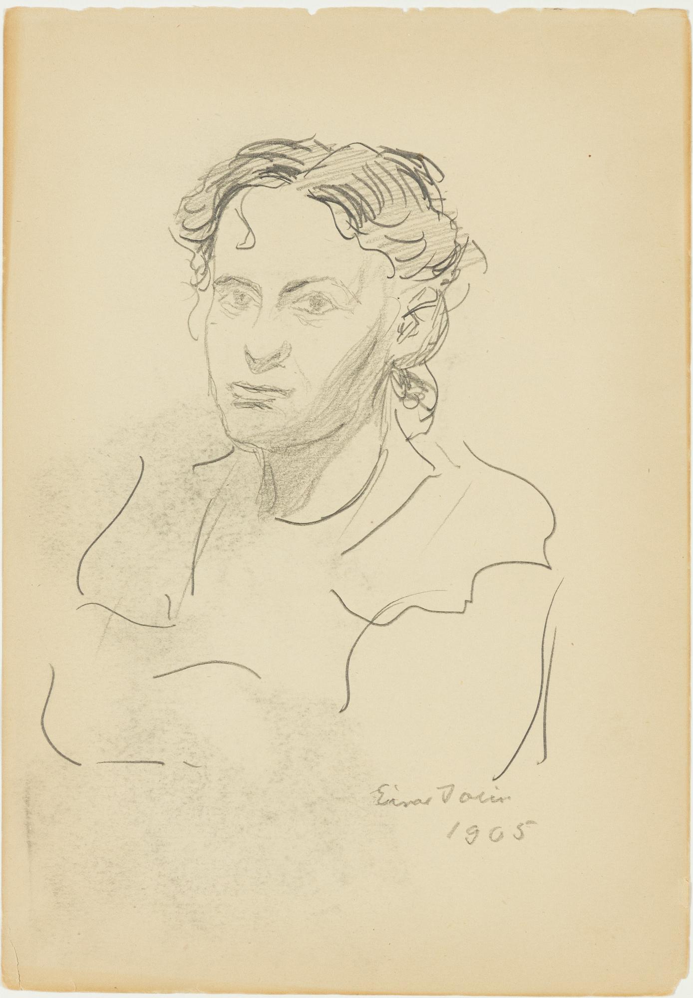 Einar Jolin, Portrait.
