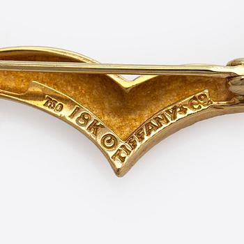 Tiffany & Co, brosch, "Mås", 18K guld.