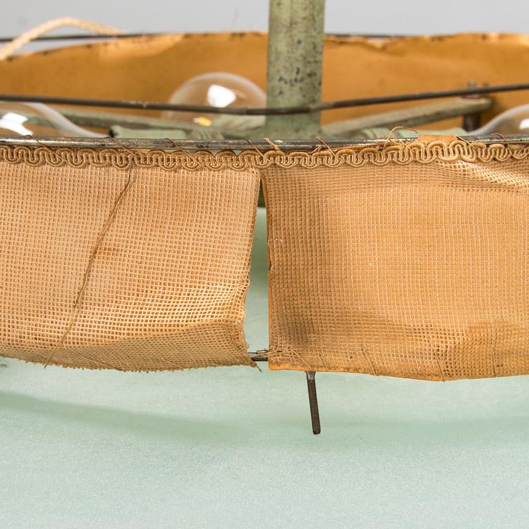 A 1920s/30s Swedish Grace ceiling lamp.