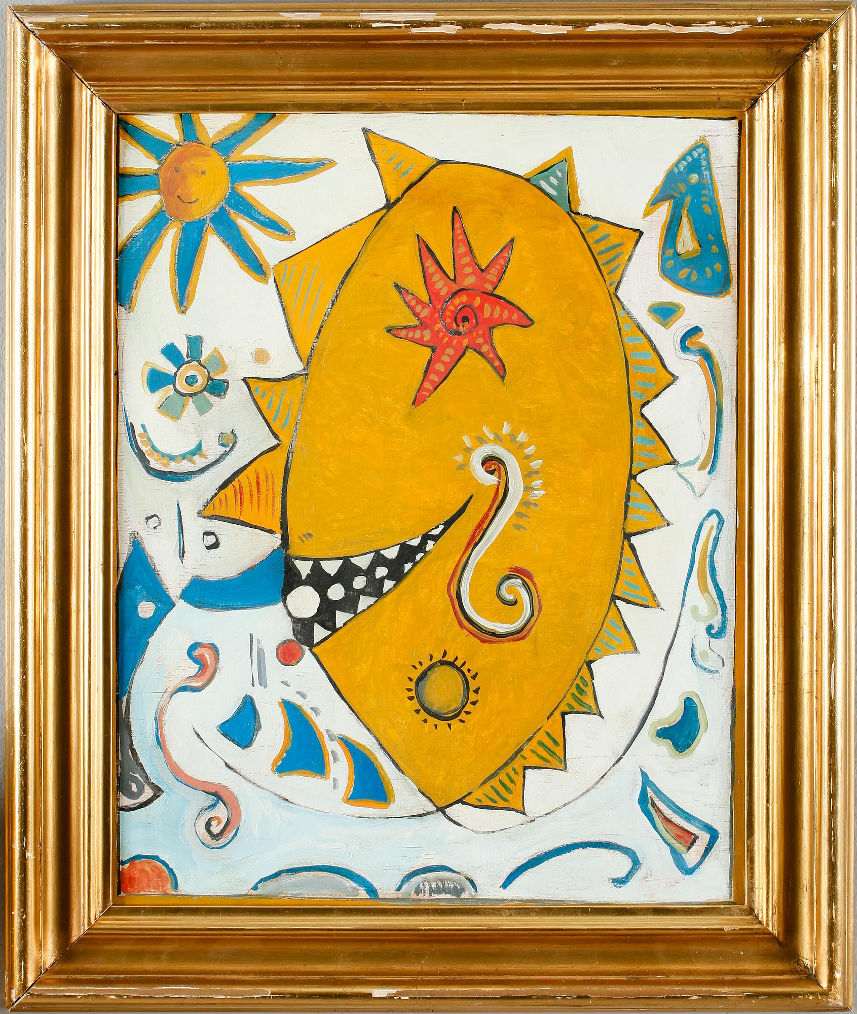 EGILL JACOBSEN, olja på pannå, signerad a tergo.