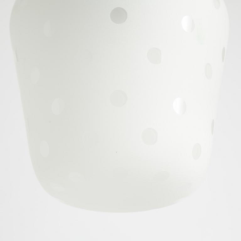 Flygsfors Glasbruk, taklampa, modell 513 P, 1940-50-tal.