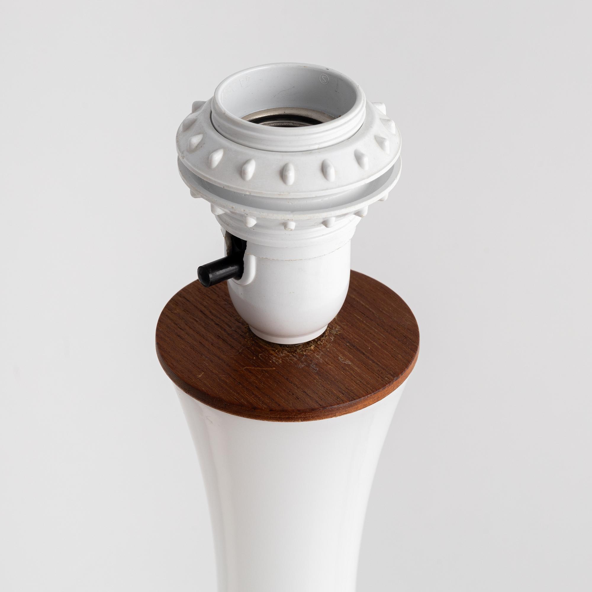 Table lamps, a pair, Bernt Nordstedt, Bergboms, third quarter of the 20th century.