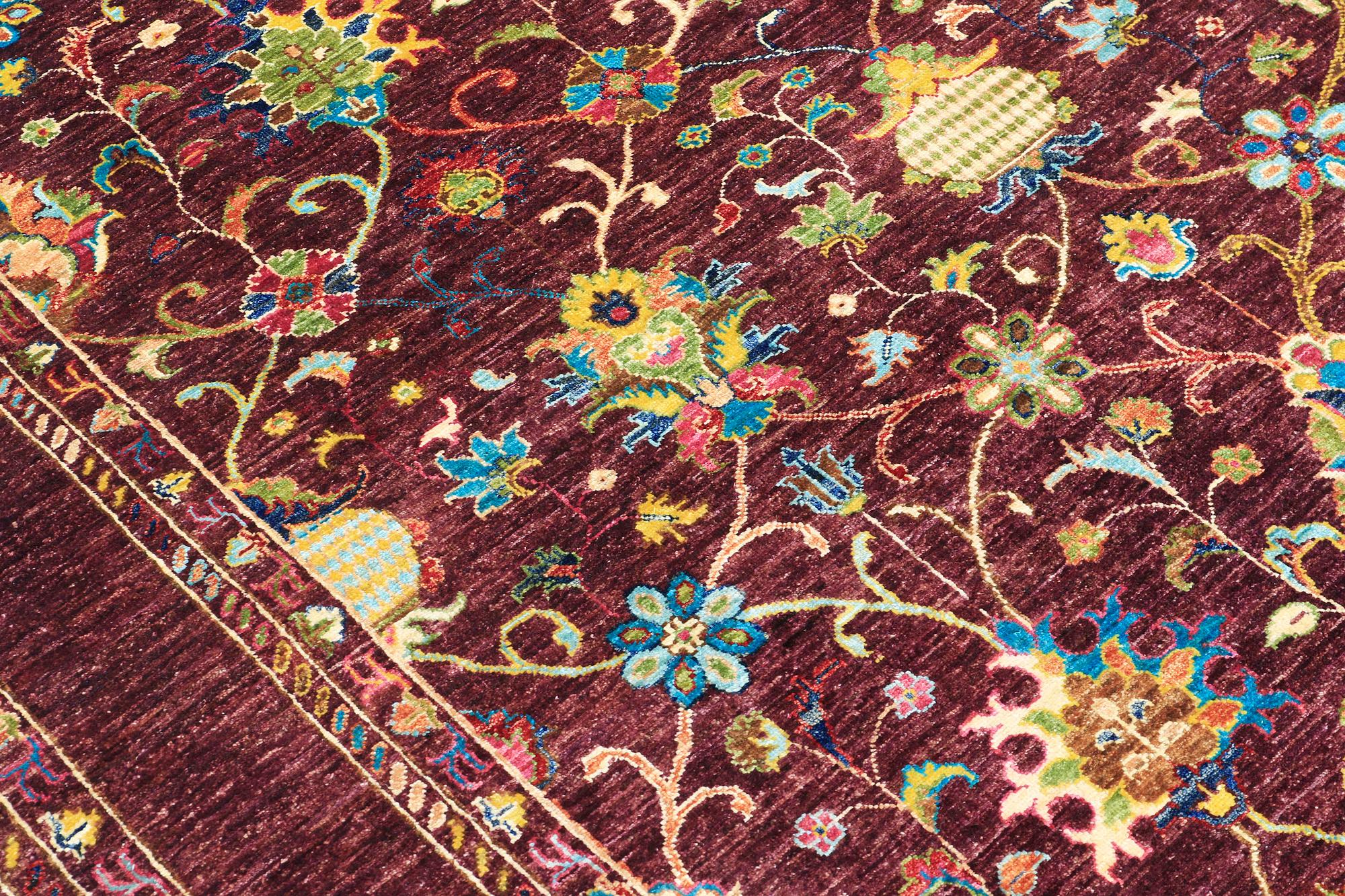 A carpet, Zeigler design, ca 244 x 177 cm.