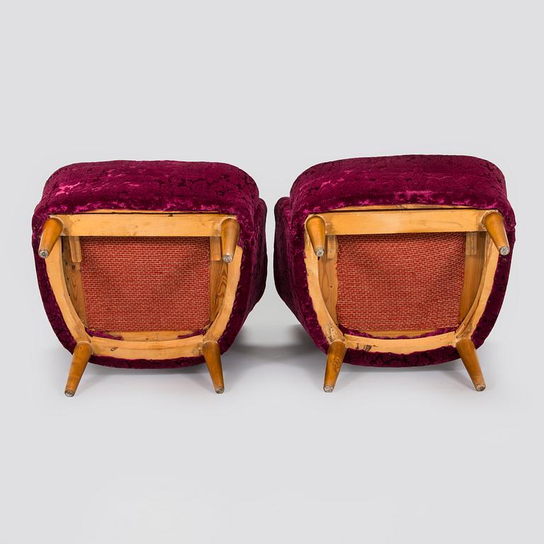 Nojatuolipari, 1900-luvun puoliväli.