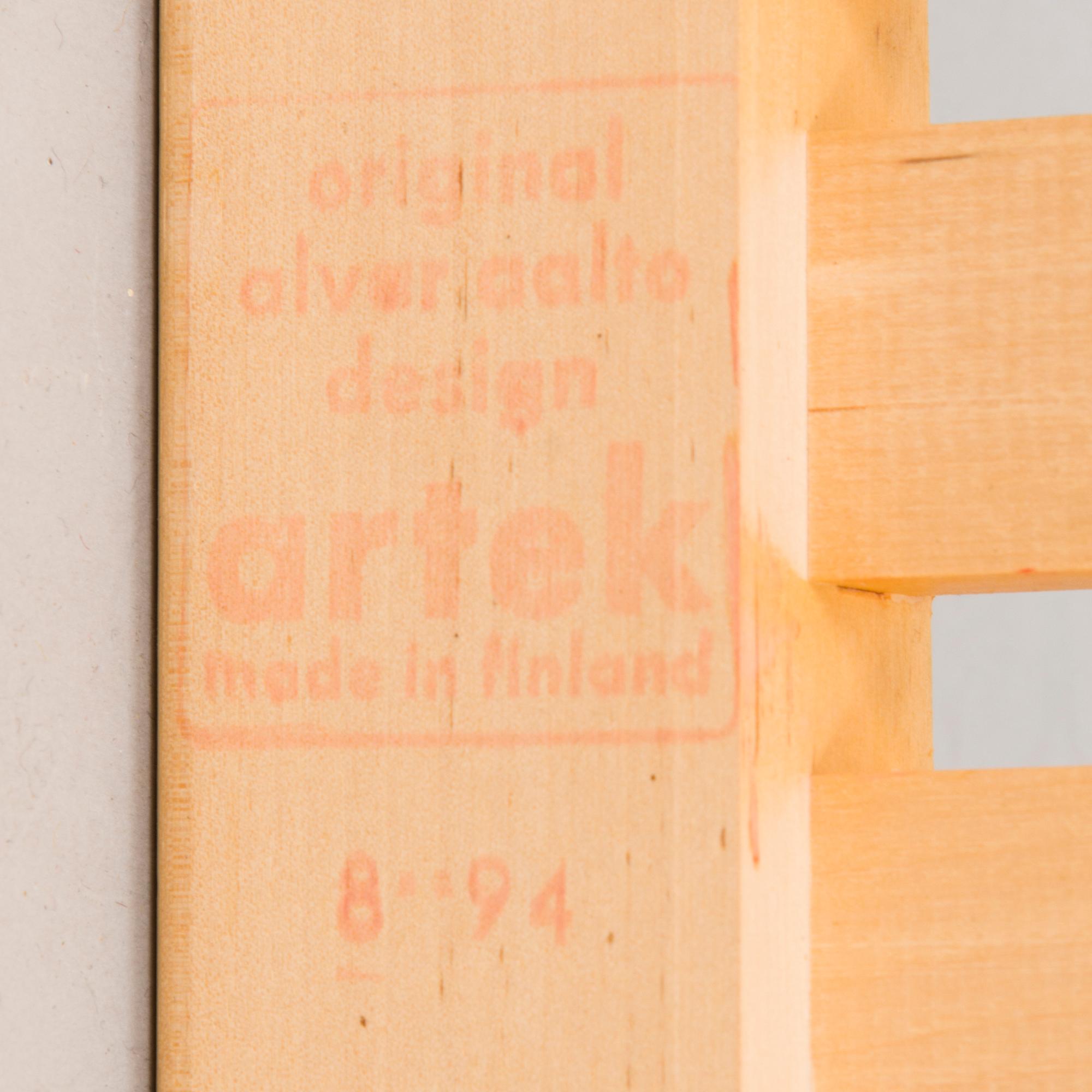 ALVAR AALTO, RITILÄPENKKI, 153A, Artek, 1900-luvun loppupuoli. Muotoiltu v. 1945.