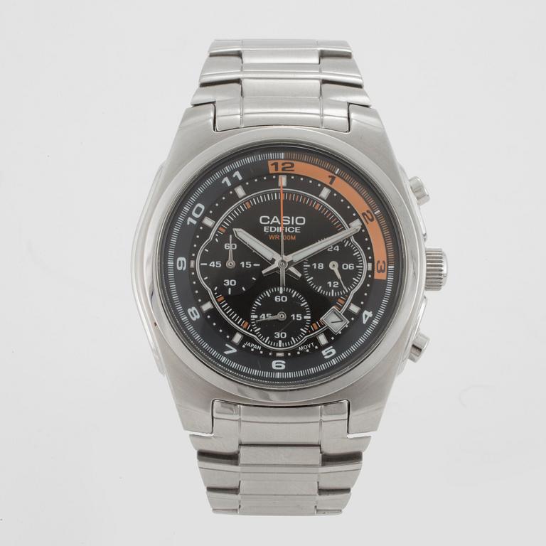 CASIO, Edifice, chronograph, wristwatch, 40 mm,