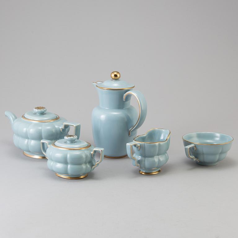 TEA SET, 28 parts, "Grand", Percy, Gefle, model designed 1930th.