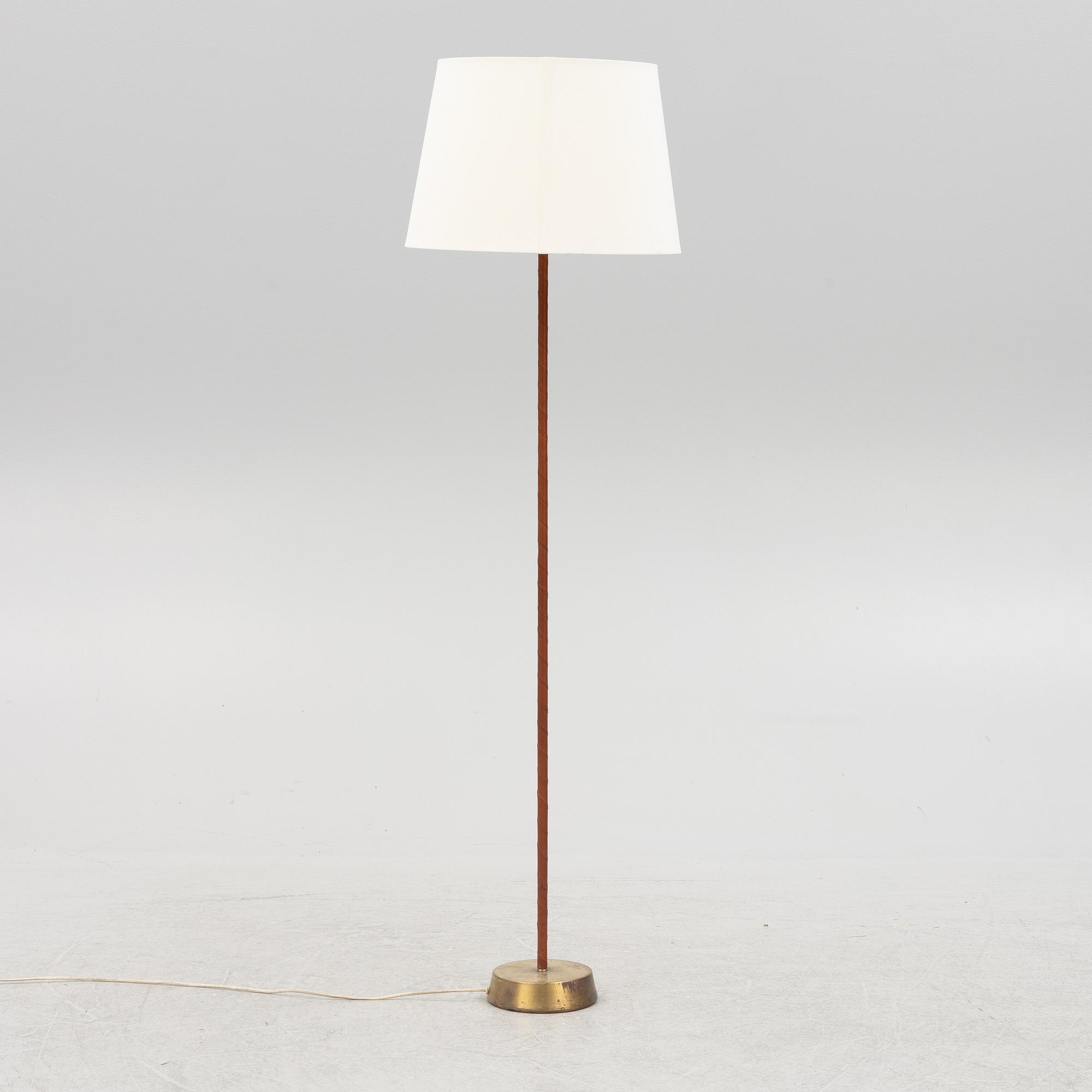 Golvlampa, tillskriven Hans Bergström, 1900-talets mitt.