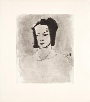 HELENE SCHJERFBECK, mapp med reproduktioner, tryck, 48 st.