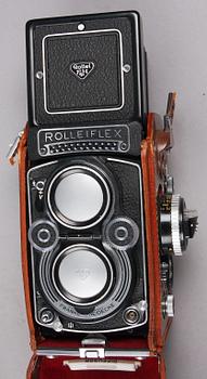 KAMERA, Rolleiflex, 1900-tal.