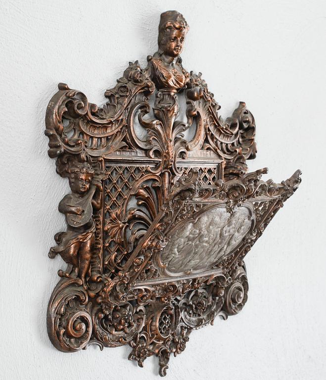 BREVSTÄLL, nyrenässans, 1800-talets slut.