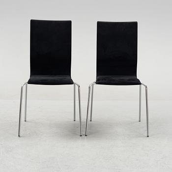 A set of six contemporary chairs, Klaessons Möbler, Tranås, Sweden.