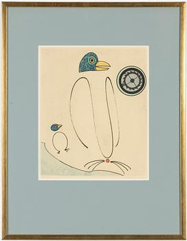 Max Ernst, From  "Oiseaux en Peril".