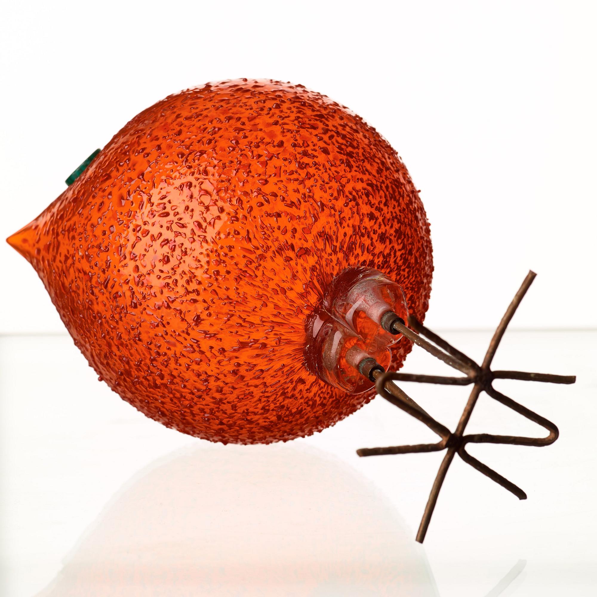 Peter Pelzel, A Peter Pelzel 'Pulcino' glass bird, Vistosi, Italy 1960's.