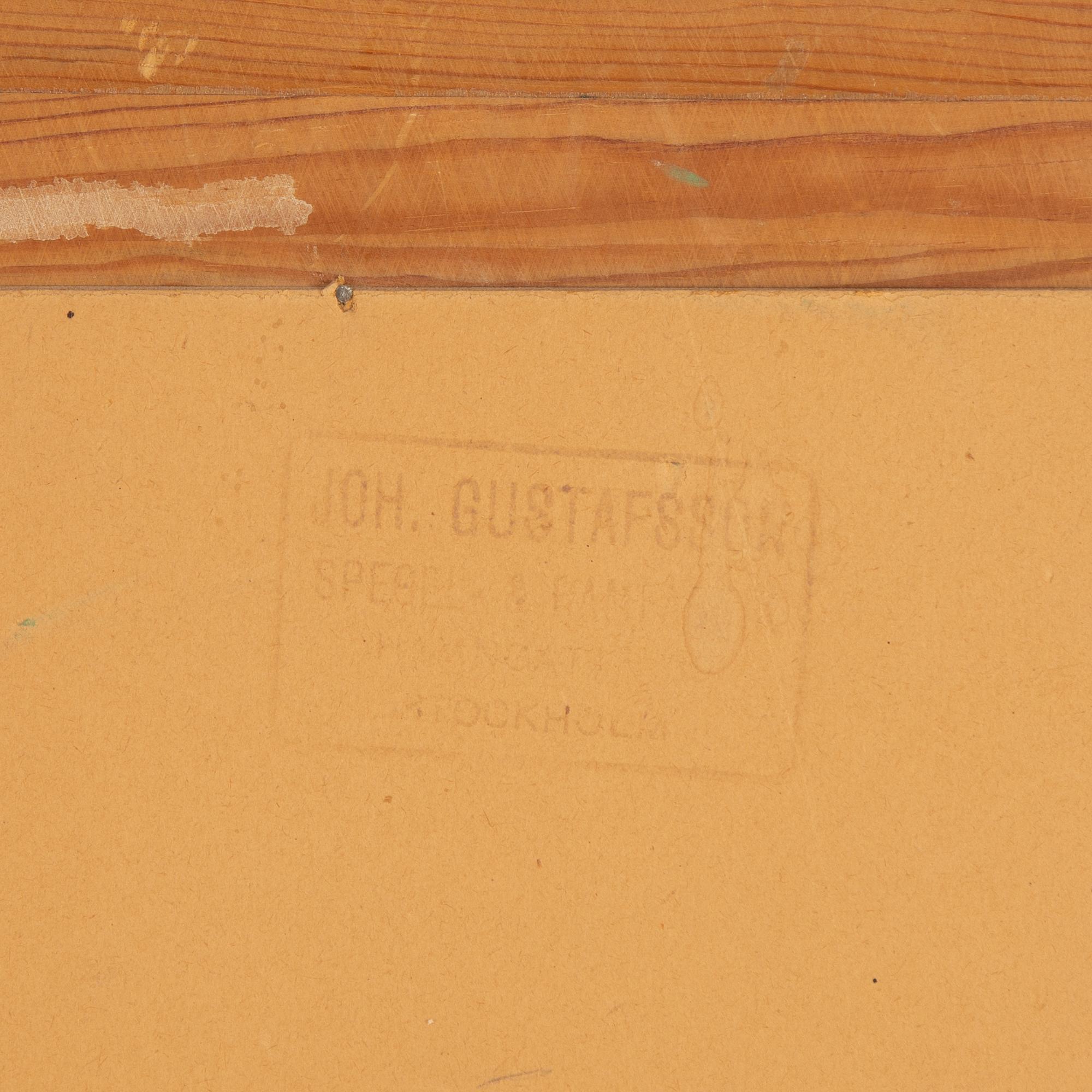 A Gustavian style mirror, first half of the 20th Century.