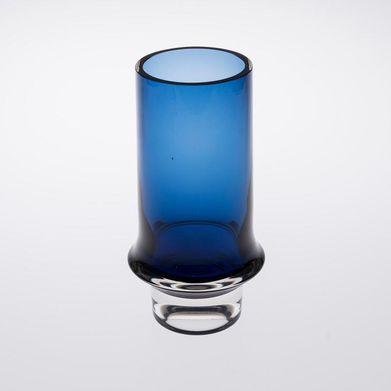 VAS, glas, signerad Tapio Wirkkala 3581. Iittala, i produktion 1960-1970.