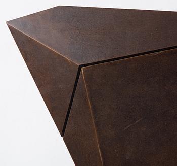 CARL MAGNUS, skulptur, relief, brons.