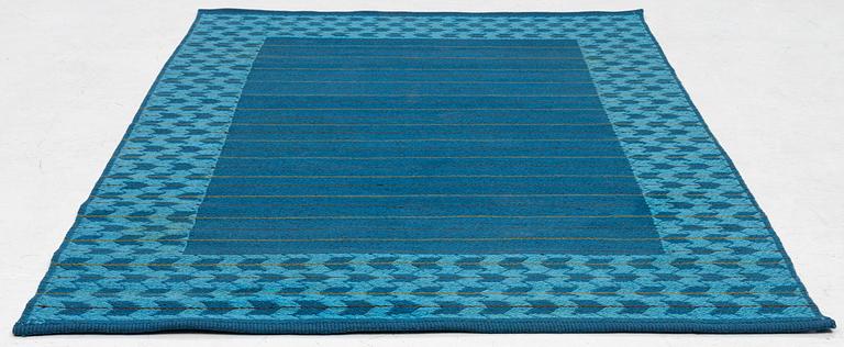 Ingrid Dessau, a double woven rug, signed ID, c. 195 x 128 cm.