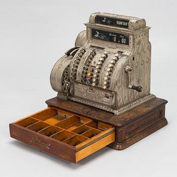 An early 20th-century cash register by National.