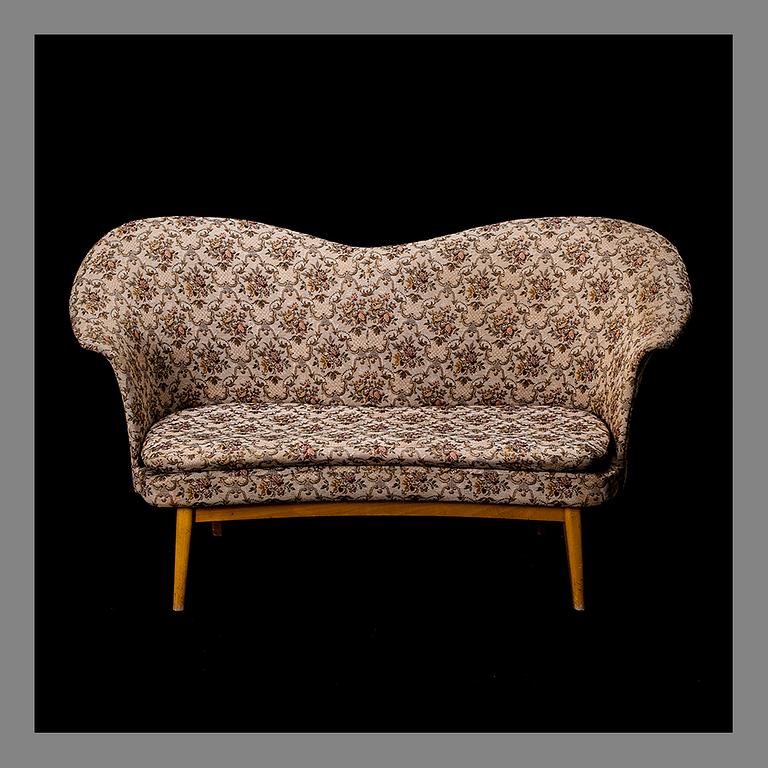 OLOF OTTELIN, SOFA. Keravan Puusepäntehdas, Stockmann, 1950s.