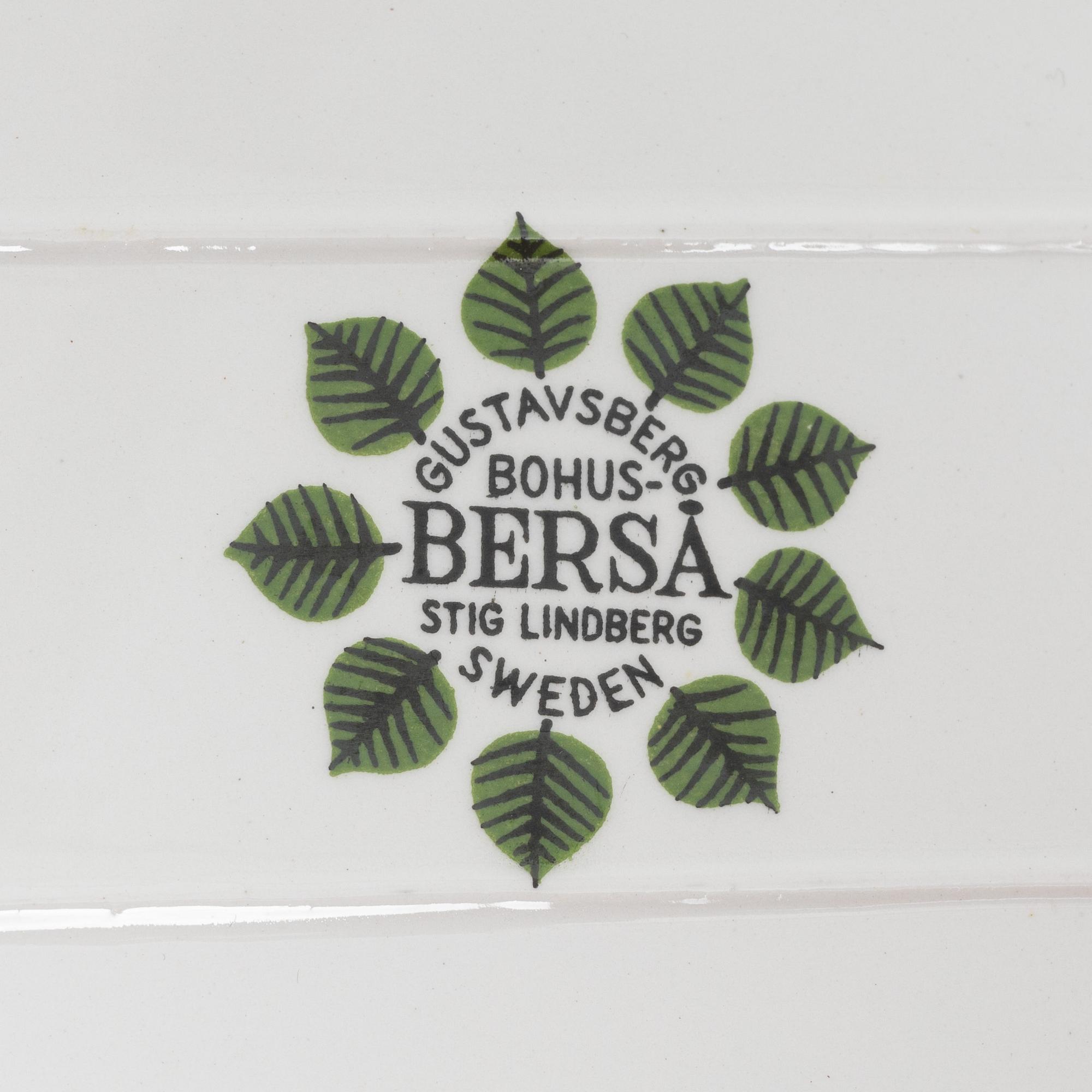 Stig Lindberg, a 15-piece 'Berså' creamware service, Gustavsberg.