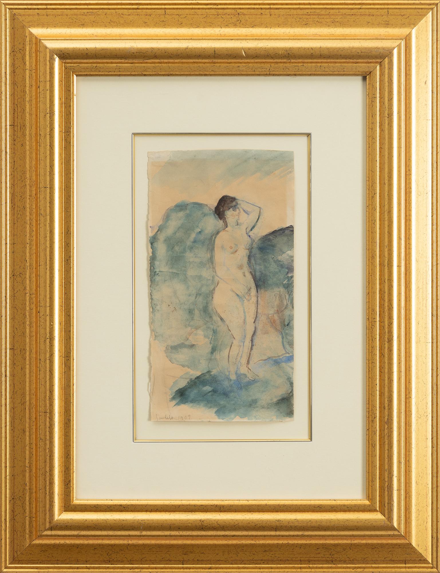 Gösta Sandels, Nude Study.