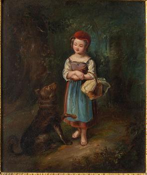 Unknown artist, 19th century, Little Red Riding Hood.