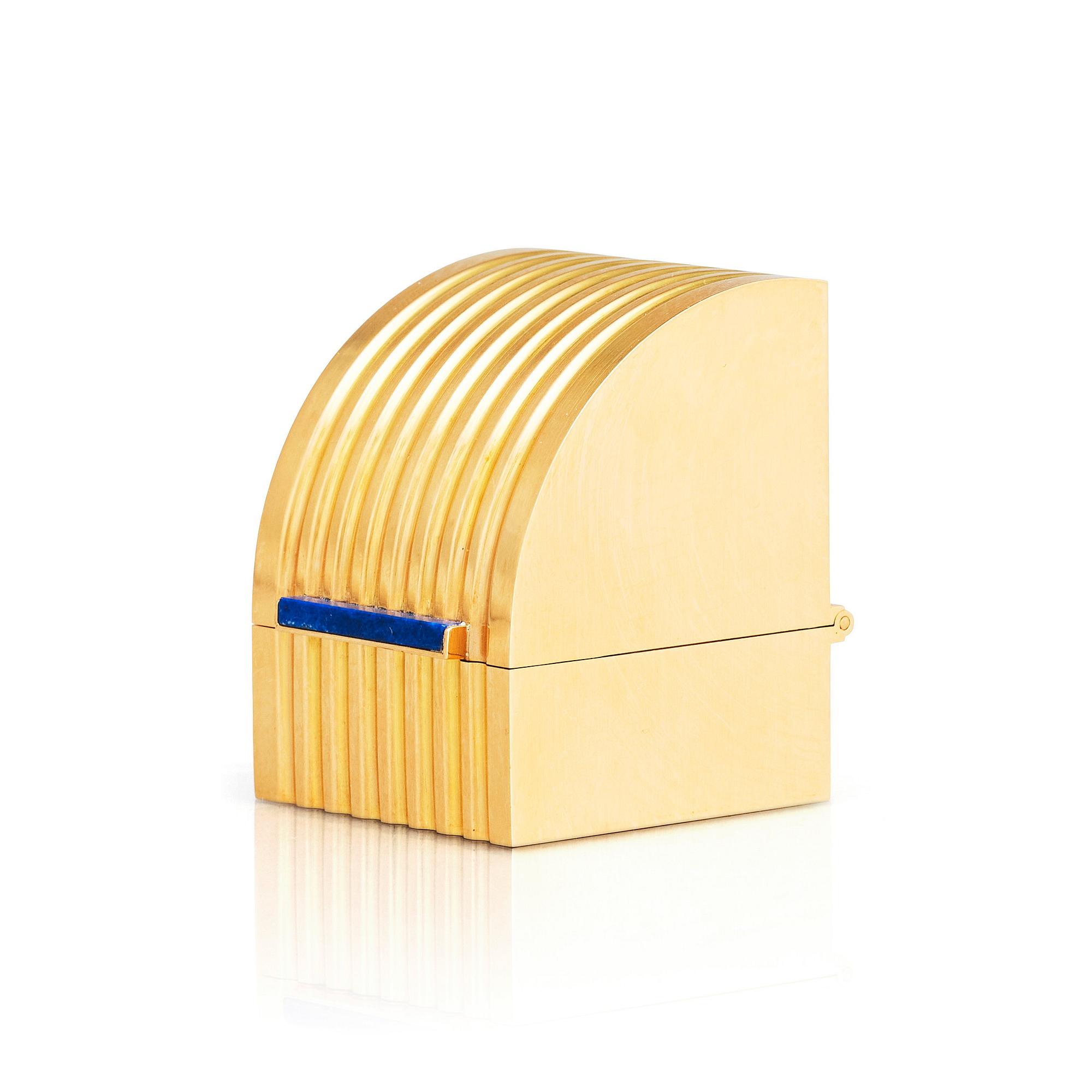 Lars Håkansson, an 18K gold box, Lund, Sweden 1985.