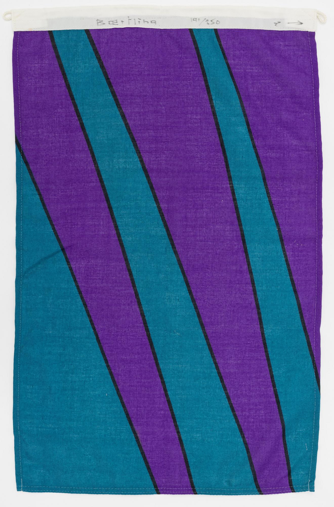 Olle Bærtling, "Yio", from "Flags for America's Cup".