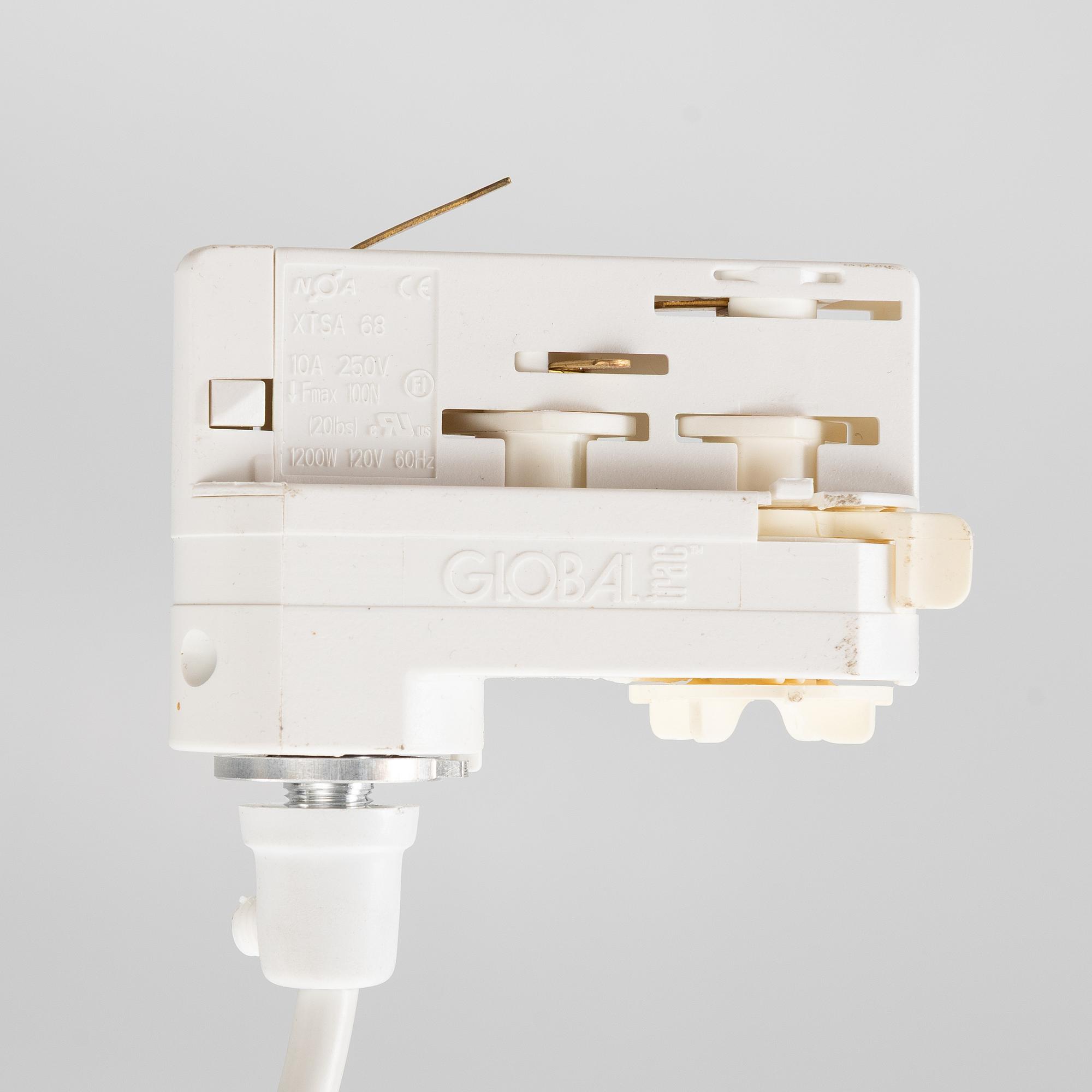 Vilhelm Wohlert, Ceiling lamps, a pair, “Satellit” for Louis Poulsen, Denmark, late 20th century.