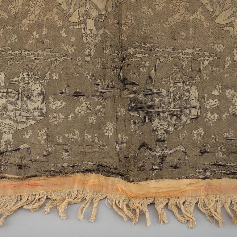 A silk drapery, South East Asia, early 20th Century.