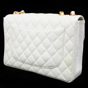 VÄSKA, "Jumbo Single Flap Bag", Chanel, 1994-1996.