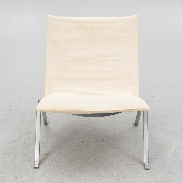 Poul Kjaerholm, a "PK-22" armchair, E Kold Christensen, Denmark.