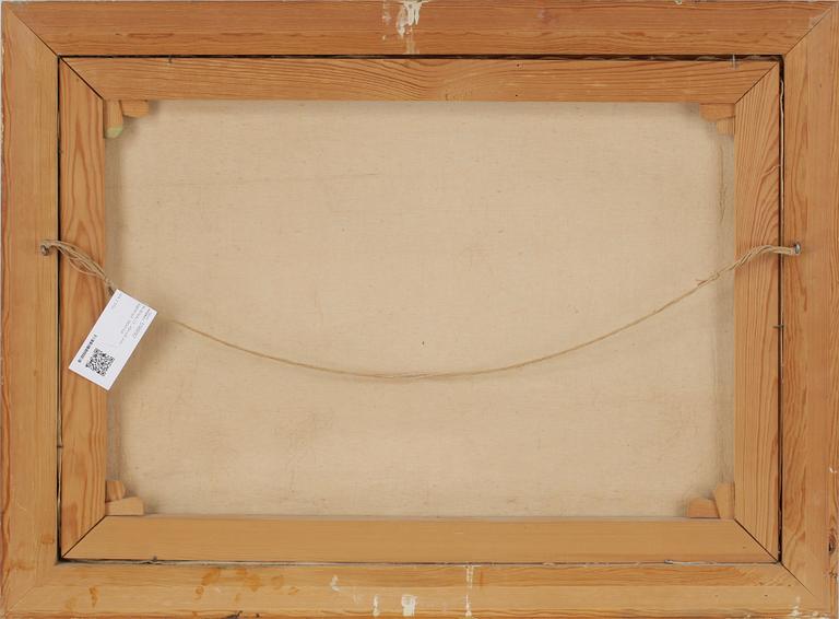 M RINALDI, olja på duk, signerad, 1900-tal.