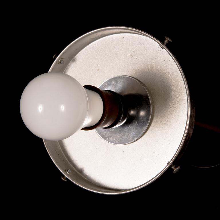 A 1930's pendant light.
