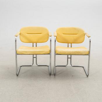 Armchairs, a pair, 20th century.