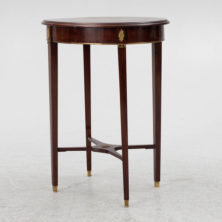 Side table, late Gustavian style, second half of the 19th century.