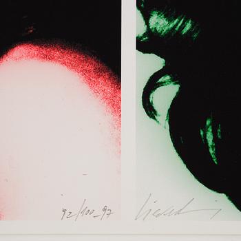 Katharina Sieverding, Untitled (Self portrait).