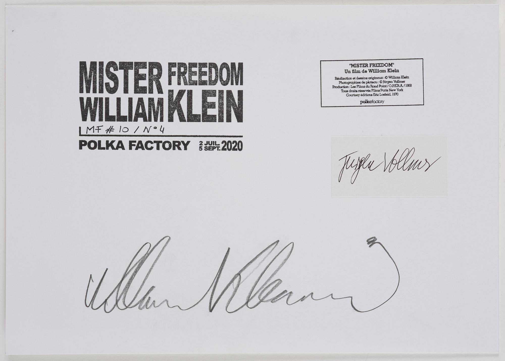 William Klein, ”Mister Freedom koffert - full set edition”, 2020.