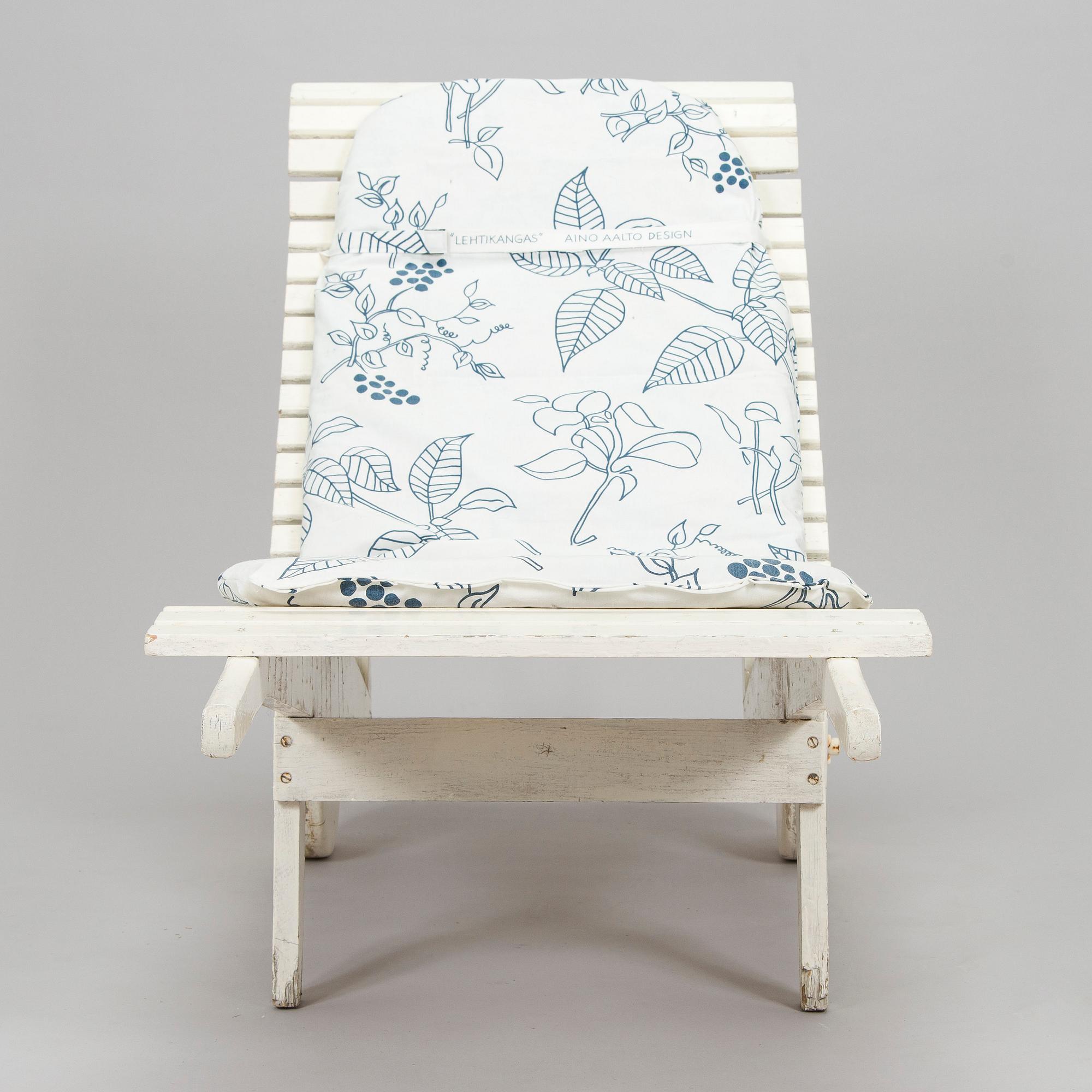 Aino Aalto, lepotuoli, malli 321, "Aurinko-sarja" Artek, 1960/70-luku.