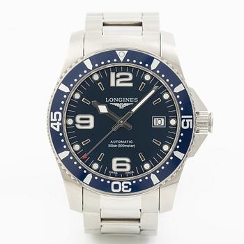 Longines, HydroConquest, wristwatch, 41 mm.