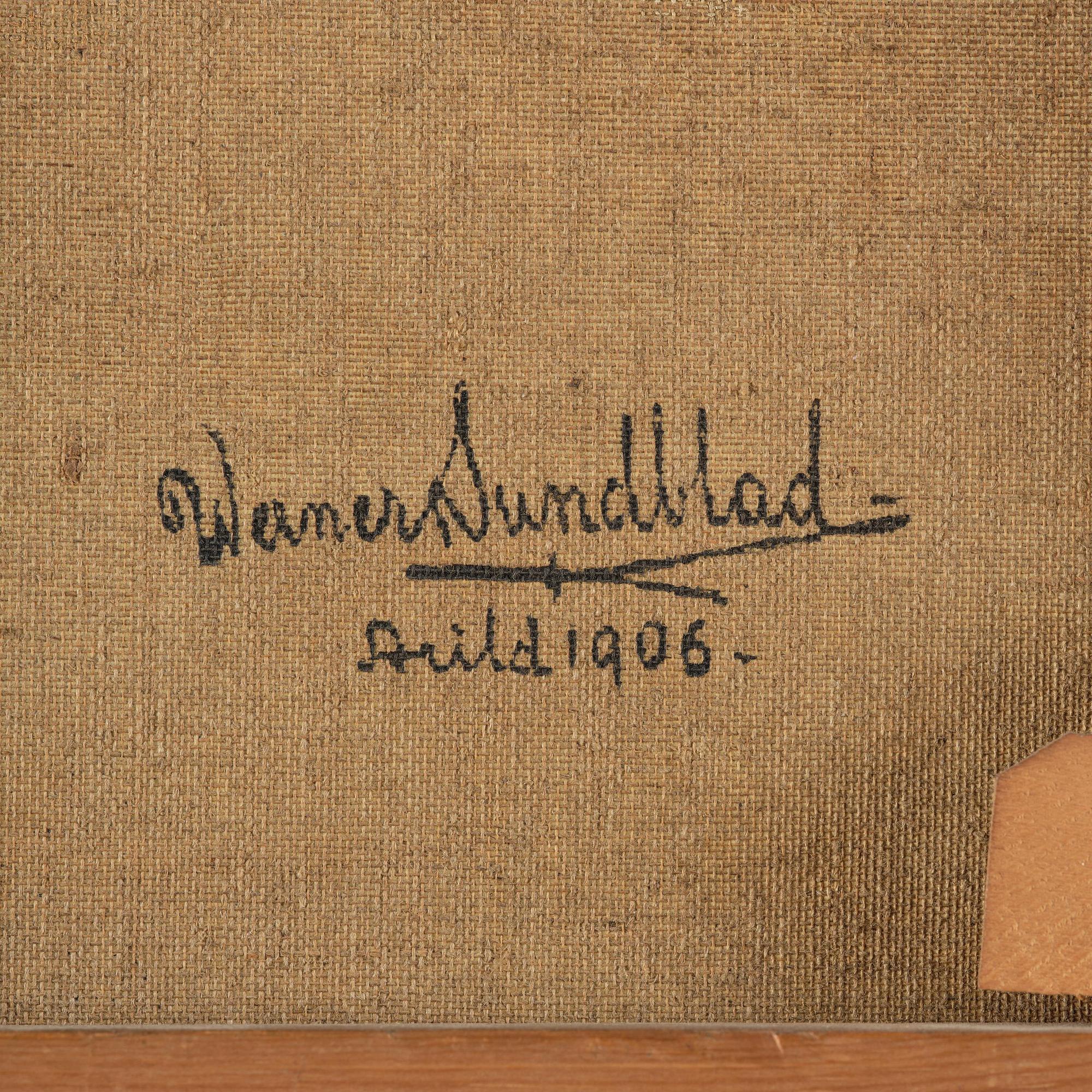 Arvid Werner Sundblad, "Afton vid Skelderviken".
