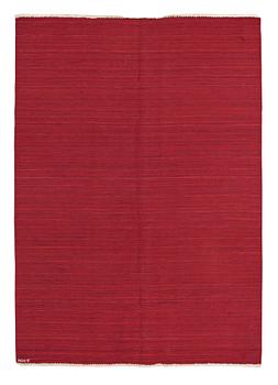 590. CARPET. Flat weave. 231,5 x 158 cm. Signed NKT.