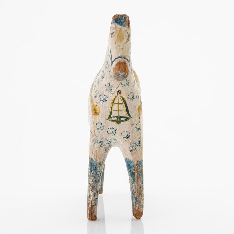 Dala horse, circa 1900.