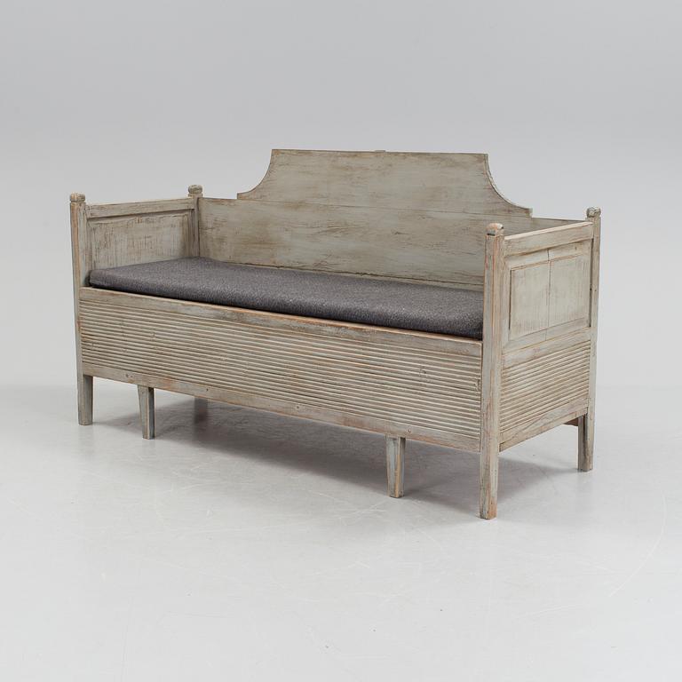 An early 19th century sofa.