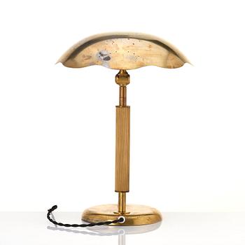 Harald Notini, a table lamp, model '15295', Arvid Böhlmarks Lampfabrik, Sweden, 1940s.