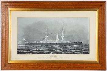 P. A. Chinnery, 1800/1900-tal, H M Battleship "Barfleur".