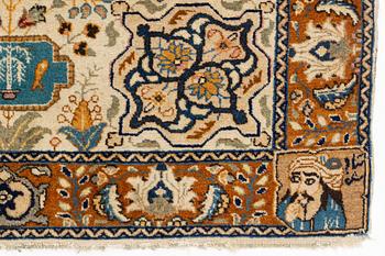 Carpet, signed, ca 150 x 100 cm.