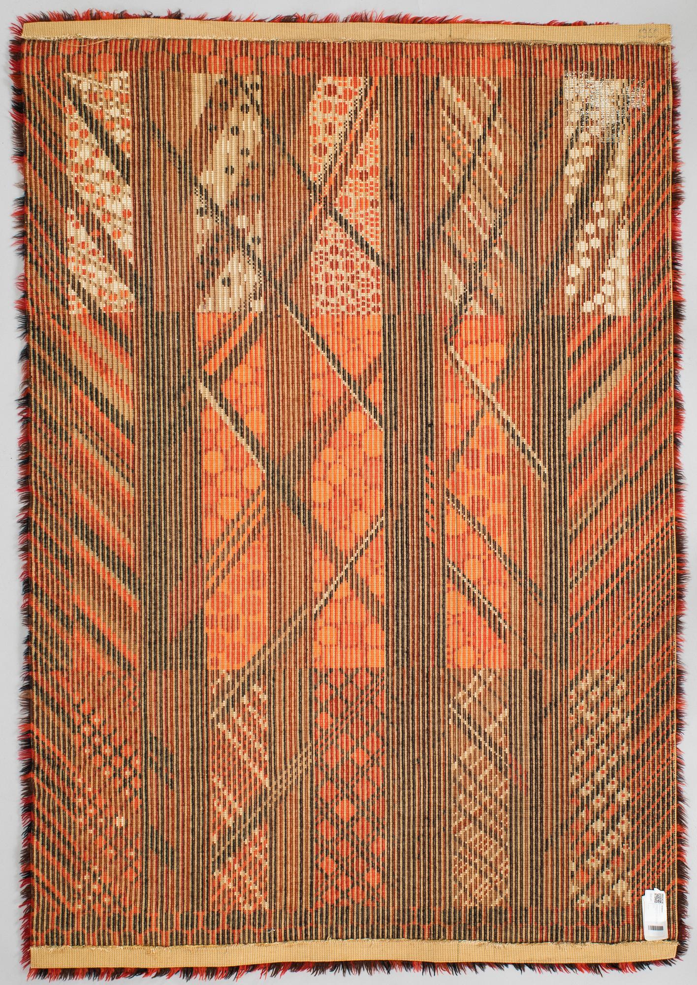 Marianne Richter, a machine made knotted pile, 'Kolmården', circa 194 x 135 cm.