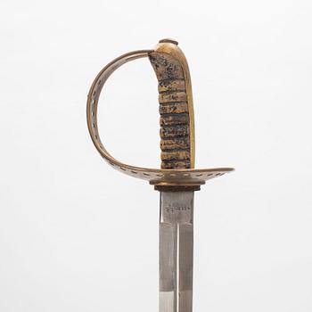 A Swedish cavalry saber.